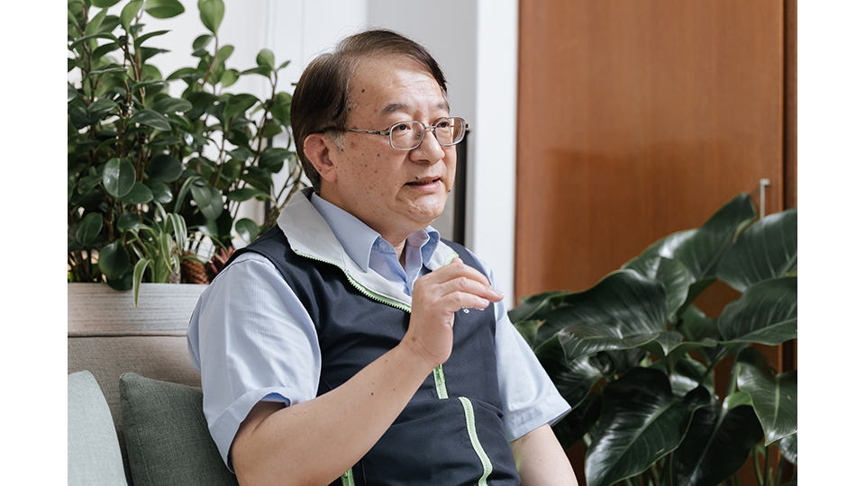 台電專業總管理師蔡志孟。